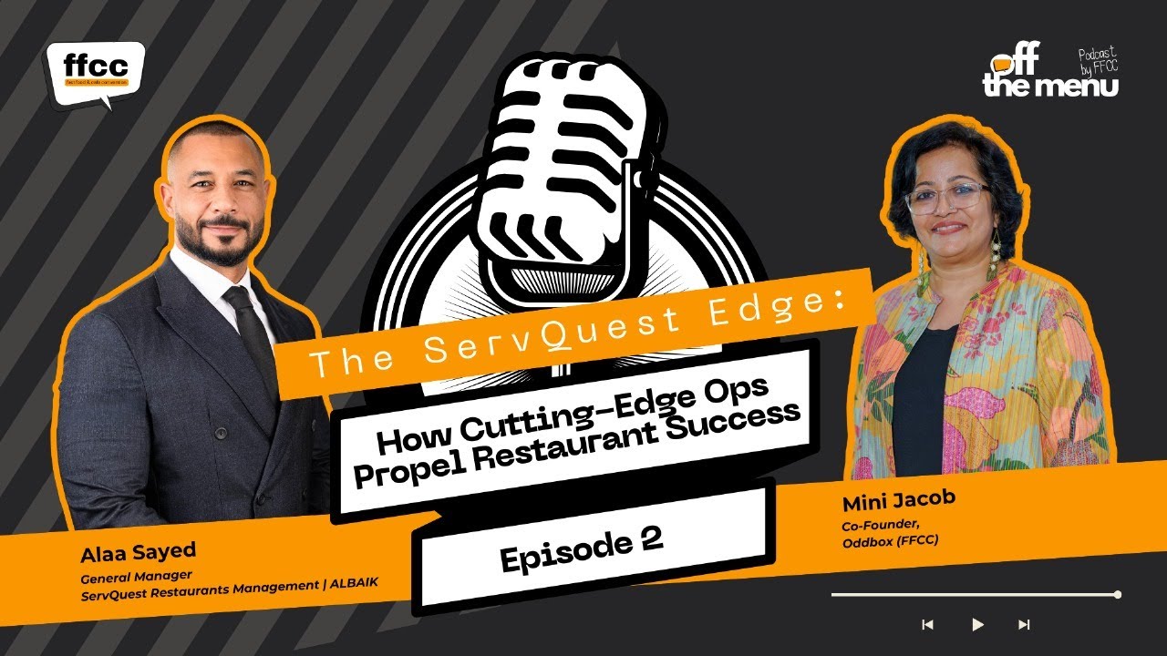 Off the Menu |  Alaa Sayed of ServQuest on 