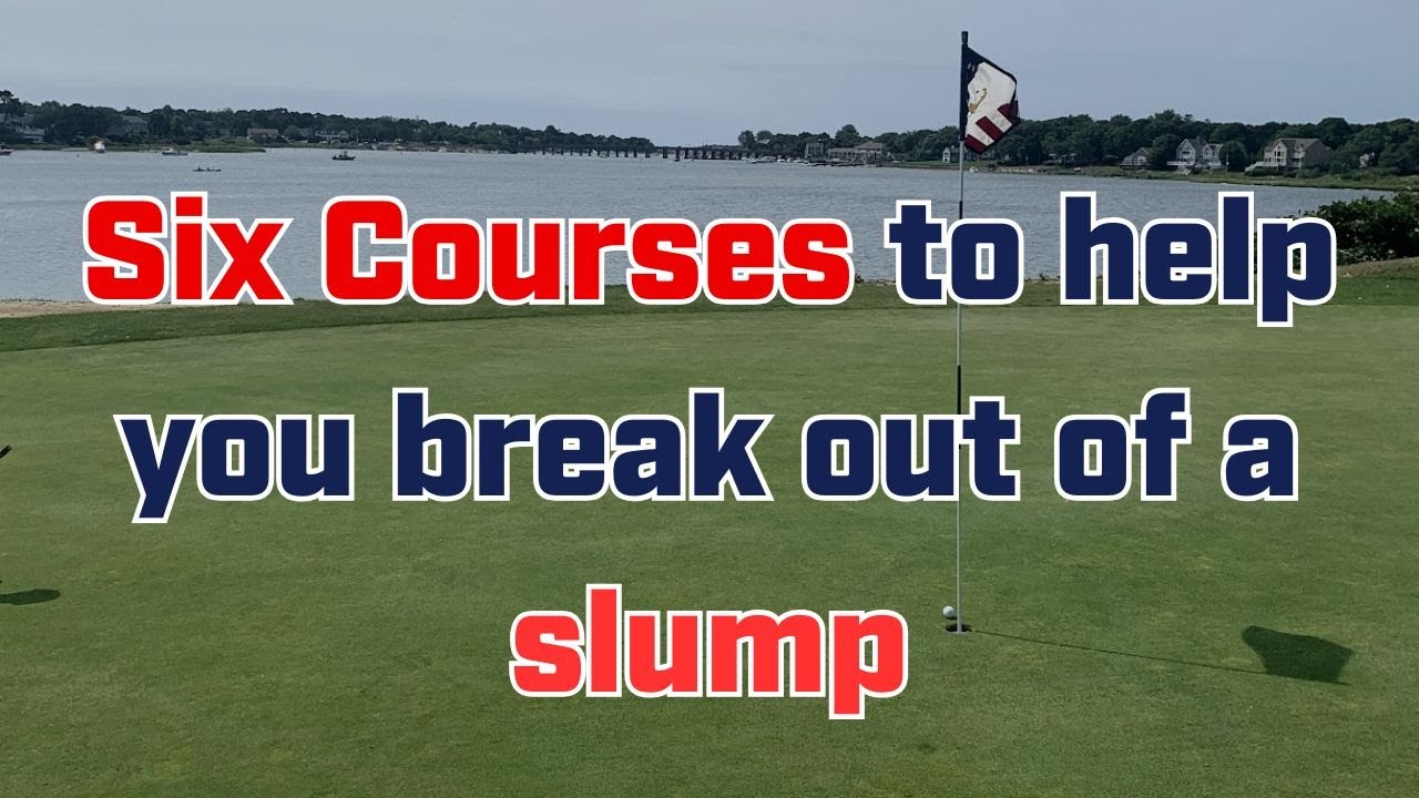 Are you in a golf slump? These six courses can help get your game back in shape.