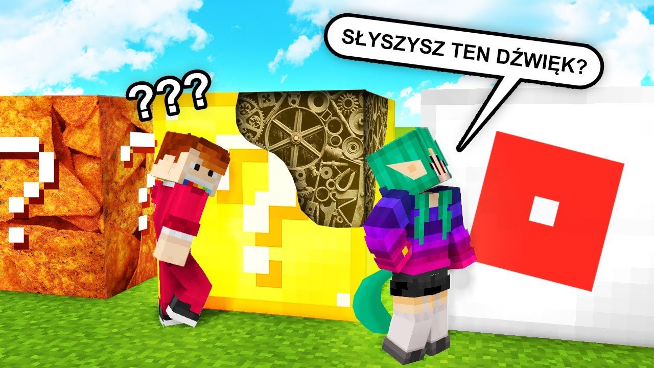 CO JEST W ŚRODKU LUCKY BLOCKÓW? - Minecraft | CZOKLET I GAENALI