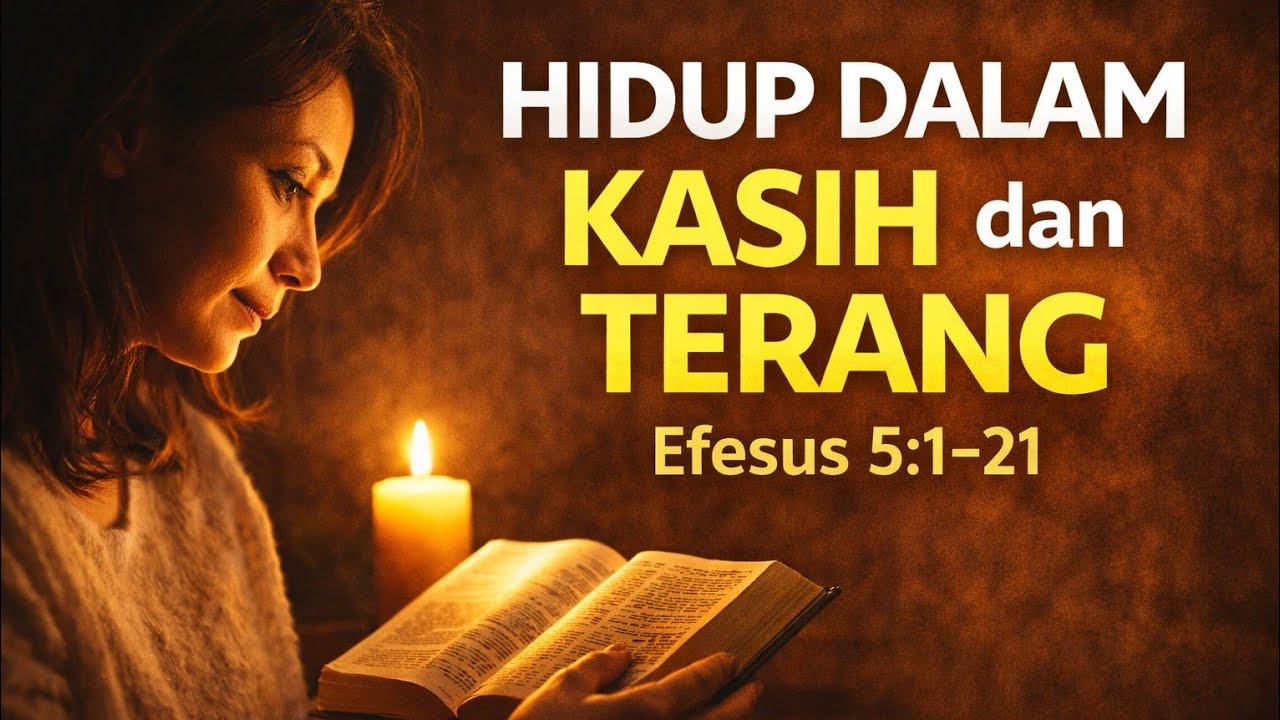 Hidup dalam Kasih dan Terang  | Pembacaan Alkitab - Efesus 5:1-21