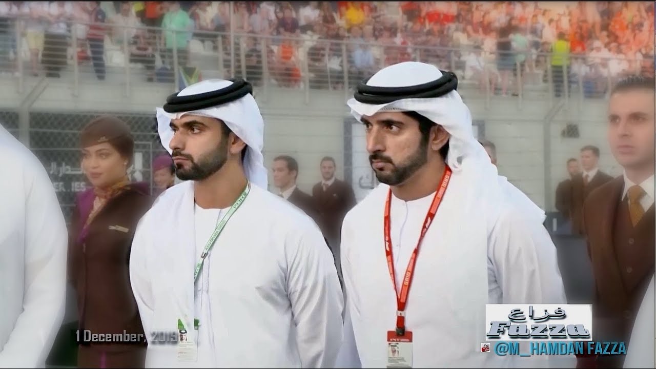 Sheikh Hamdan (فزاع 𝙁𝙖𝙯𝙯𝙖) attend final day of F1 Abu Dhabi Grand Prix