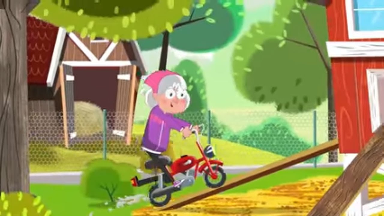 🎵 Mamaia Mea Se Da-n Cotet cu Motoreta - C&acirc;ntec Vesel pentru Copii | Paradisul Vesel 🚲