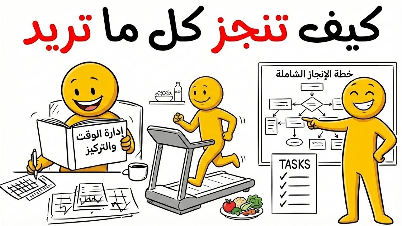 علاج التسويف والكسل نهائياً  كيف تنجز مهامك دون معاناة وفي أقل وقت ممكن