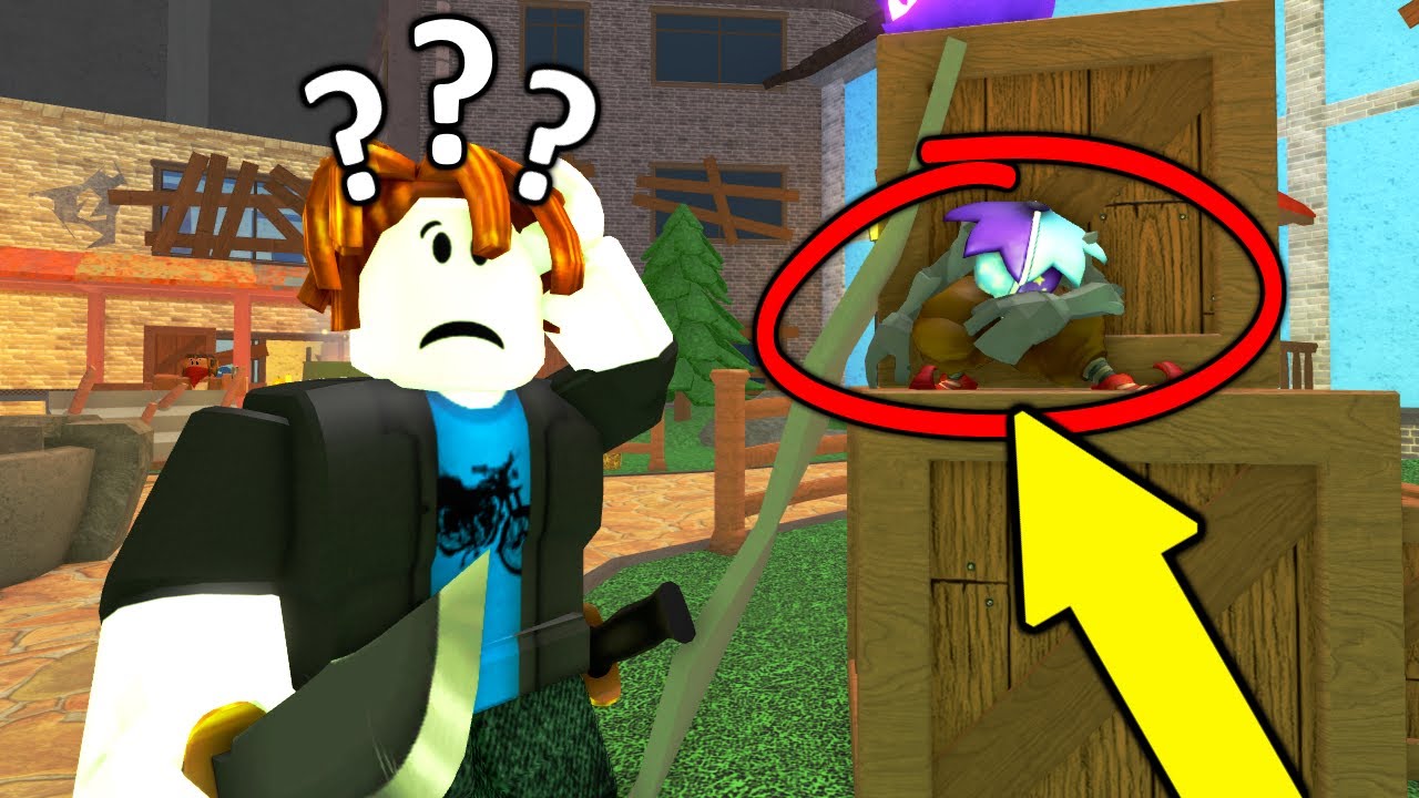 HIDE and SEEK in MM2 Lobby!