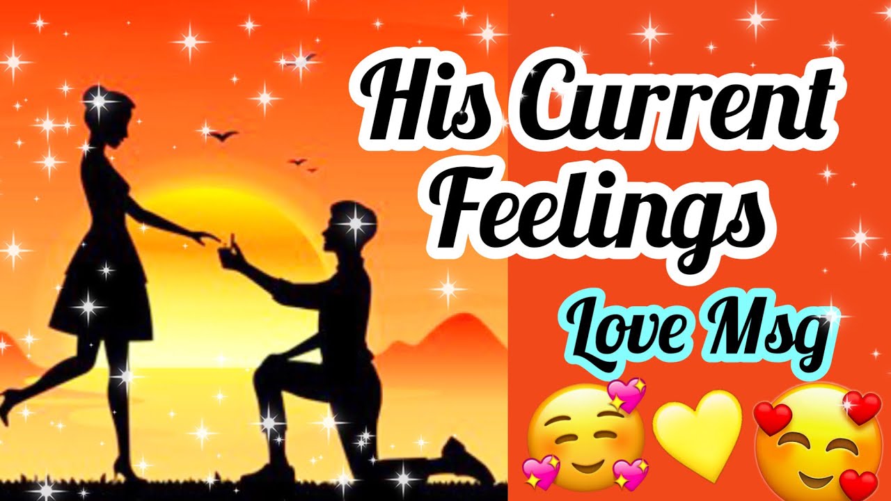 PICK CARD-HIS CURRENT FEELINGS FOR YOU- LOVE MESSAGES- VO KYA SOCH RAHE HAIN - MWT- اس کا احساس