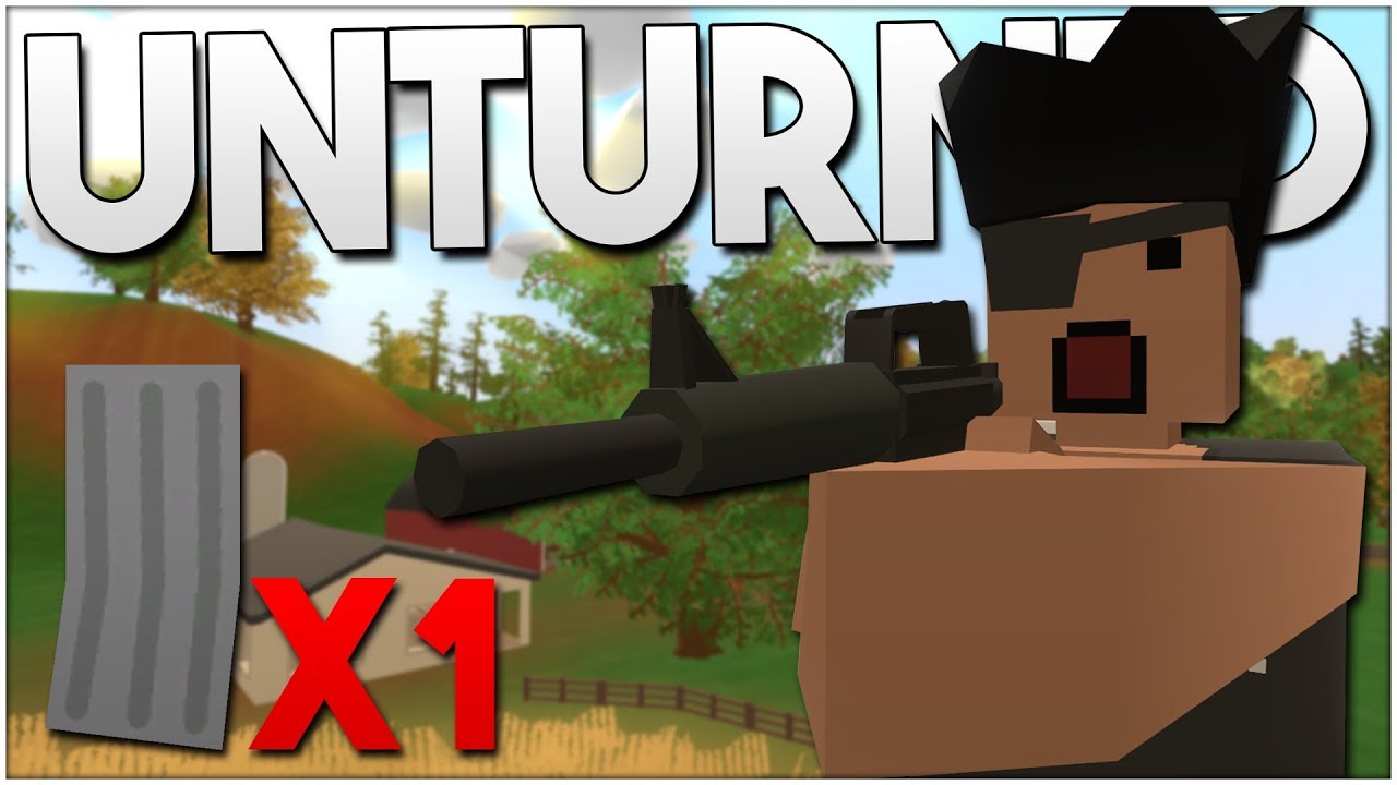 THE ONE MAG GUN CHALLENGE! (Unturned Arena Challenge)