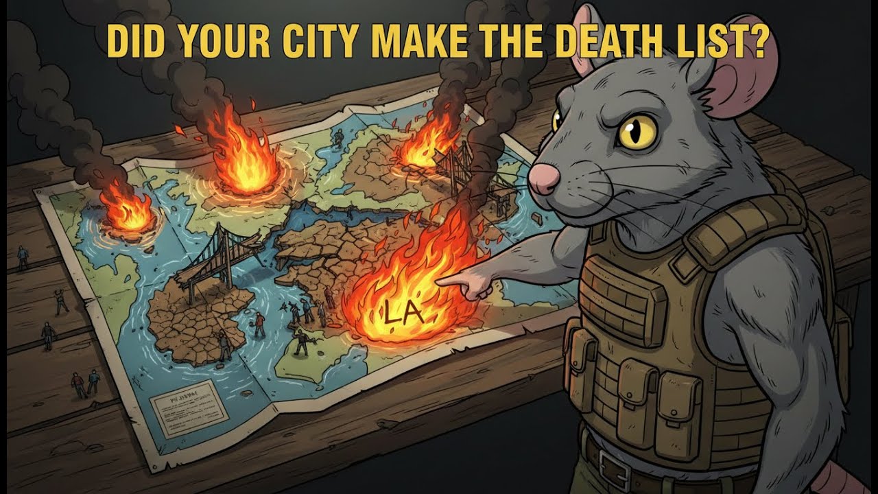 The Most Dangerous Cities When Civilization Ends