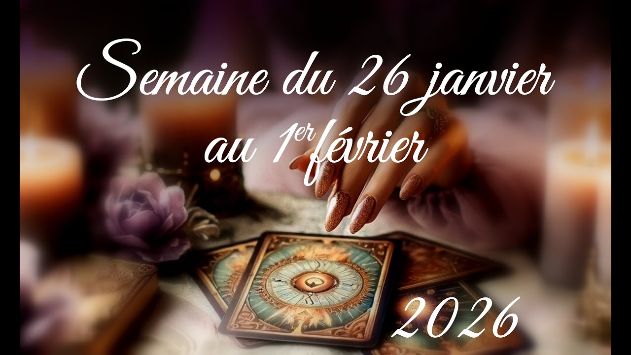 Prévisions de la semaine du 26 janvier au 1er février 2026