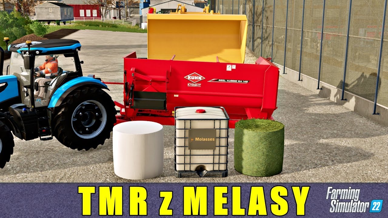 Produkcja TMR z Melasy🚜 Farming Simulator 22