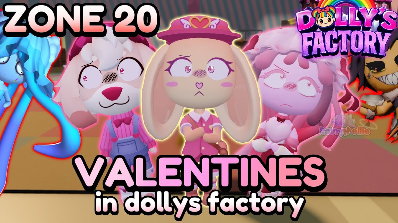 💝 VALENTINES DAY TRIO IN DOLLY'S FACTORY - Dolly's Factory #7 - [☔️] #RainyMellie 