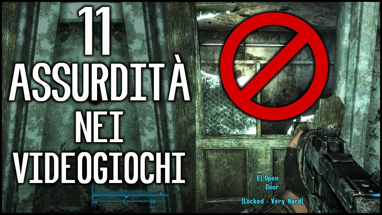 11 ASSURDITÀ NEI VIDEOGIOCHI