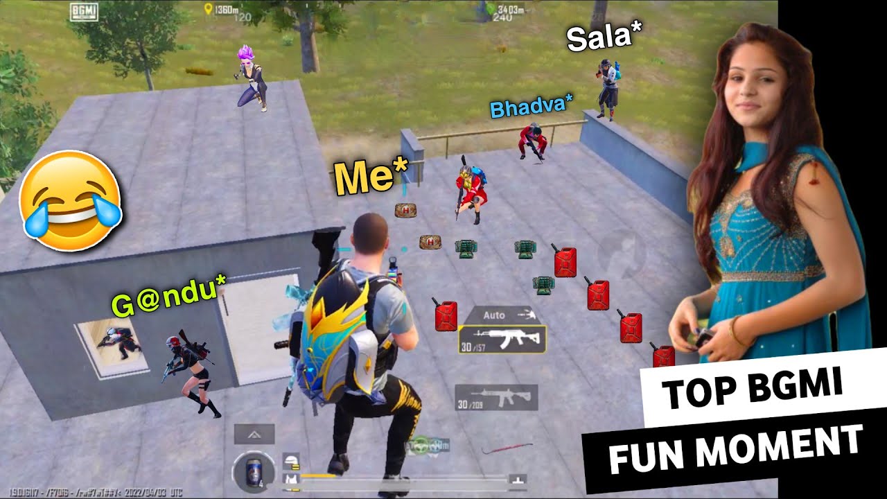 Priya Ke Samne HR Ko Bot Maar Ke Chala Gya BGMI Most Funny Moment With Funny Commenatary.