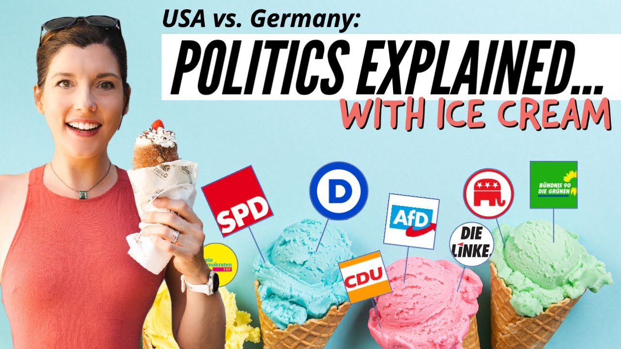 US Politics vs. German Politics EXPLAINED (with Ice Cream)