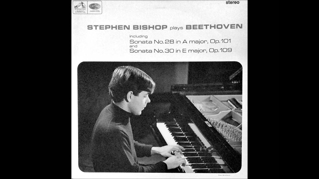 STEPHEN BISHOP plays BEETHOVEN Sonata No.30, Op.109 (1966)