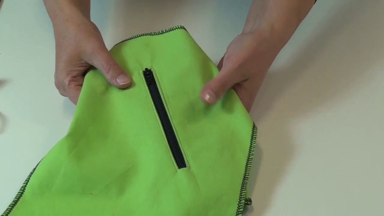 tutorial 45: zichtbare rits in zak (bomber) jack