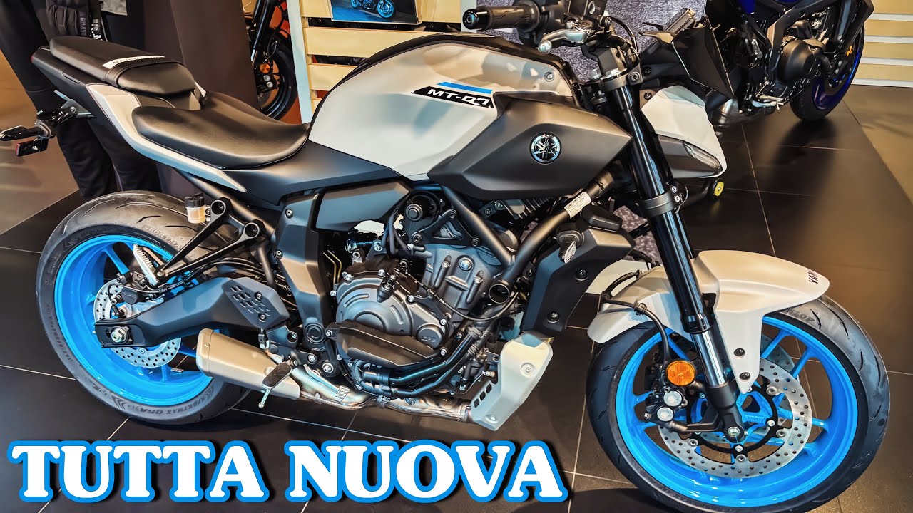 Nuova YAMAHA MT-07 2025 dal vivo per voi !