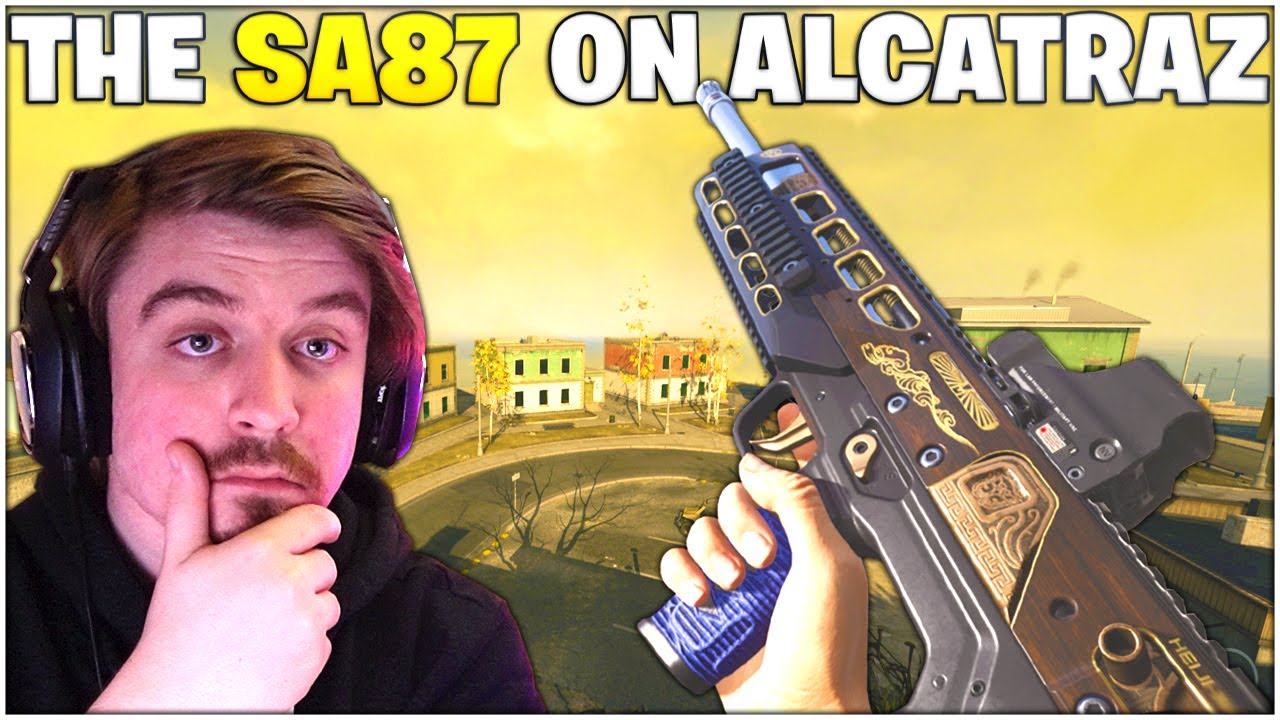 The SA87 SHREDS On Alcatraz - But NO ONE Uses It!? *Best SA87 Setup* (Rebirth Island - Warzone)