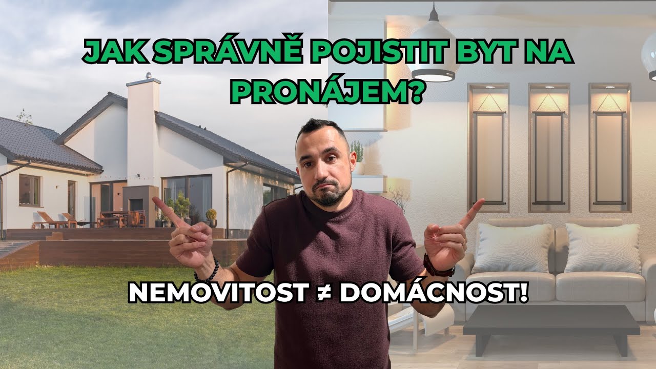 Jak pojistit nemovitost na pronájem: Nejčastější chyby majitelů bytů