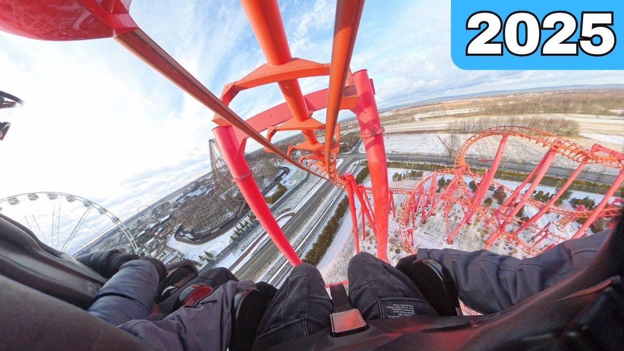 Mayan (Prz&oacute;d) &ndash; Energylandia ZIMA 2025 ❄️ (4K POV) | Zator | Insta360 X4