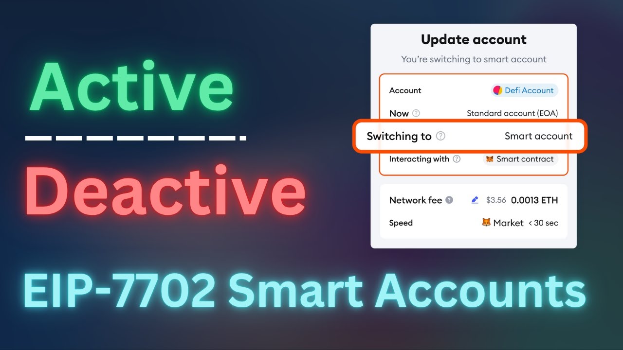 How to Switch Wallets from EOA to SCA