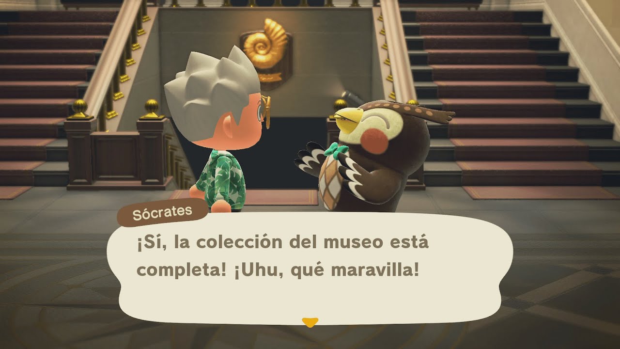 Completo el museo Animal Crossing New Horizon
