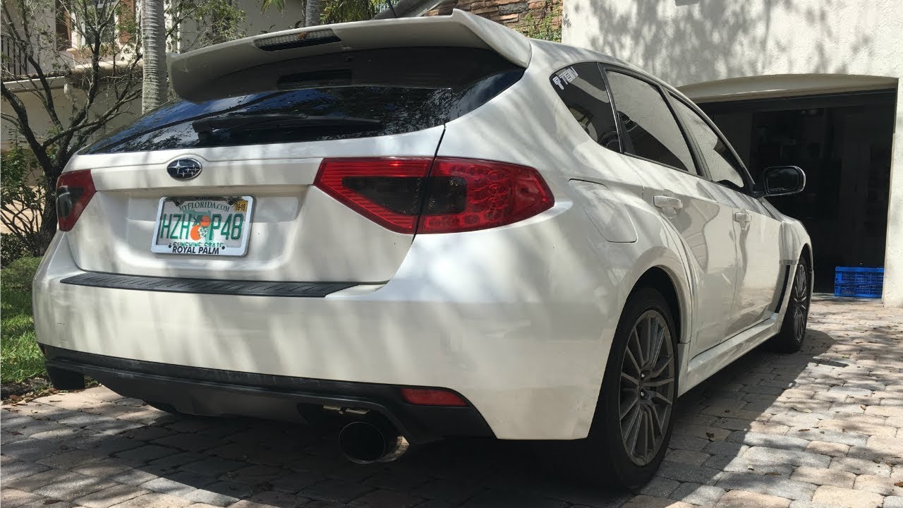 Invidia Racing Series (WRX) Before and After! **LOUD**
