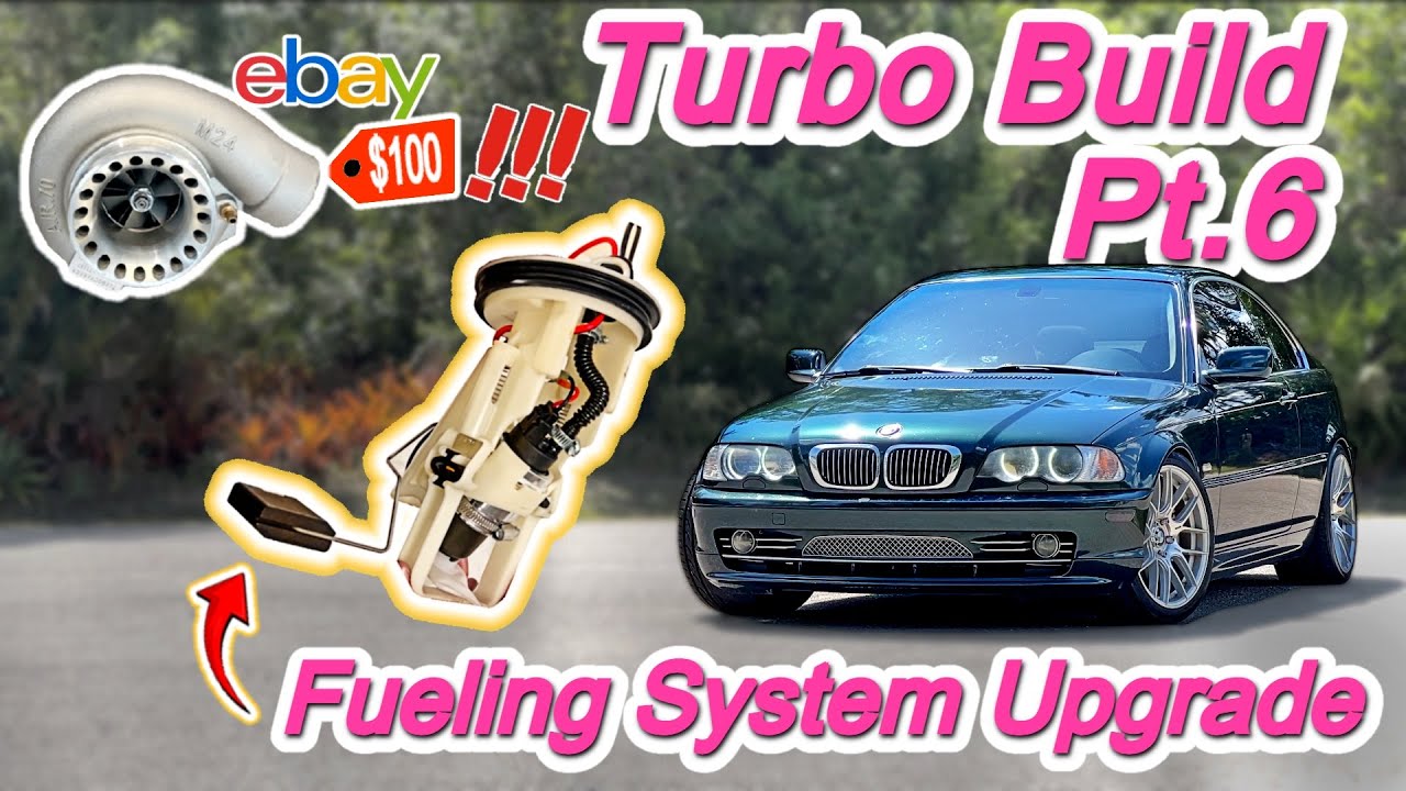 BMW E46 Turbo Build PT.6 - Retrofitting AEM 340 Fuel Pump
