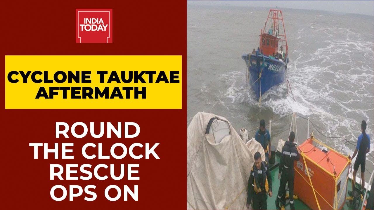 Cyclone Tauktae Aftermath: Fmr Indian Navy Spokesperson Capt DK Sharma (R) On Rescue Ops