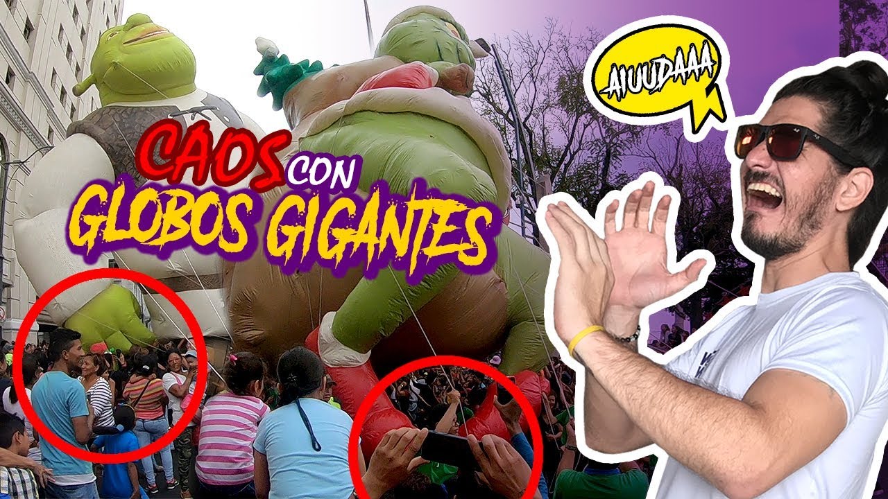 DESFILE DE GLOBOS GIGANTES EN ECUADOR | Logan y Logan