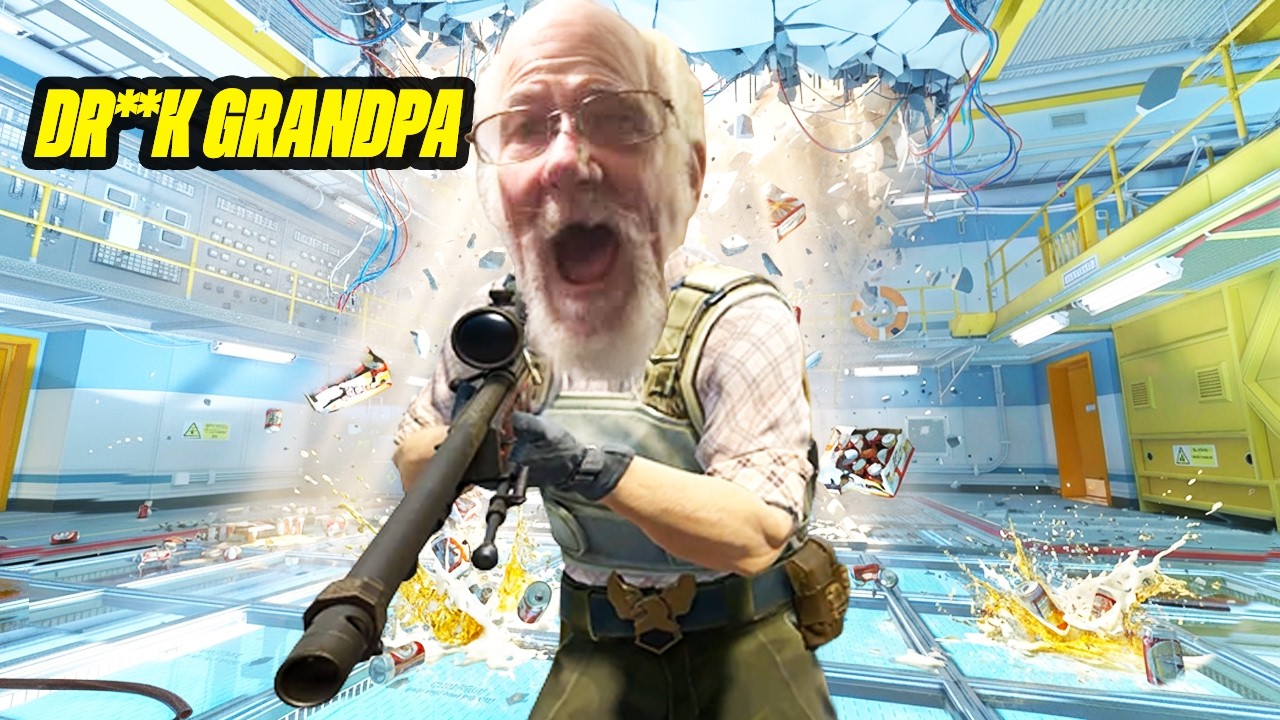 CS2 but I Accidentally Trolled a Drunk Grandpa 😭