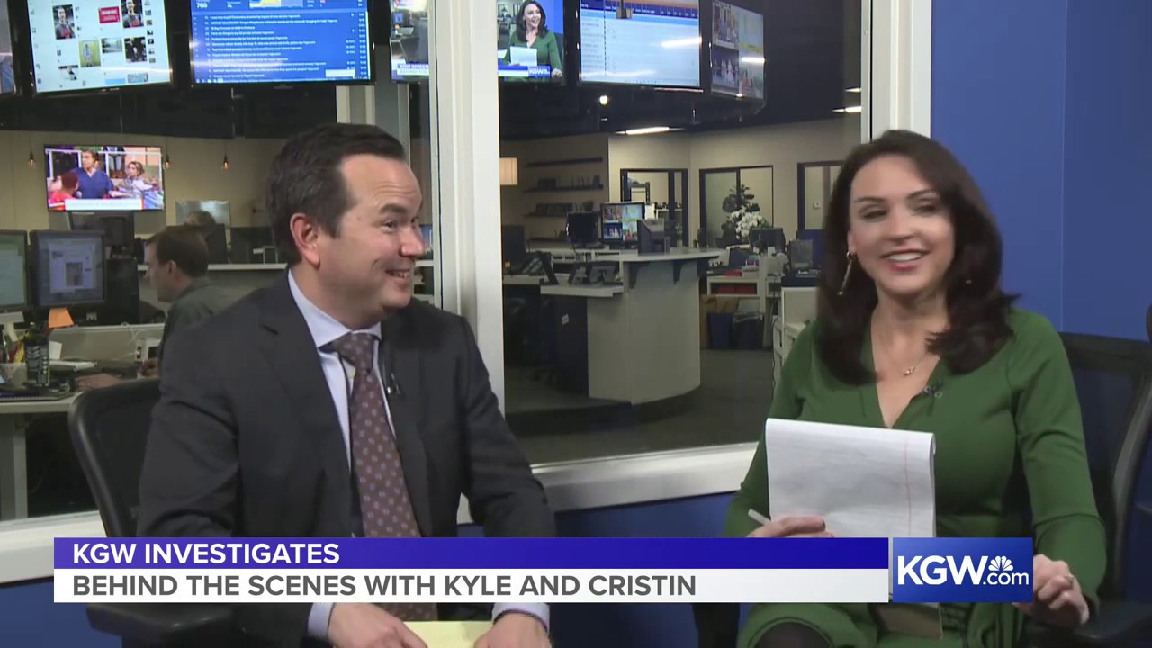 Watch: Behind the scenes with KGW investigative reporters Kyle Iboshi and Cristin Severance