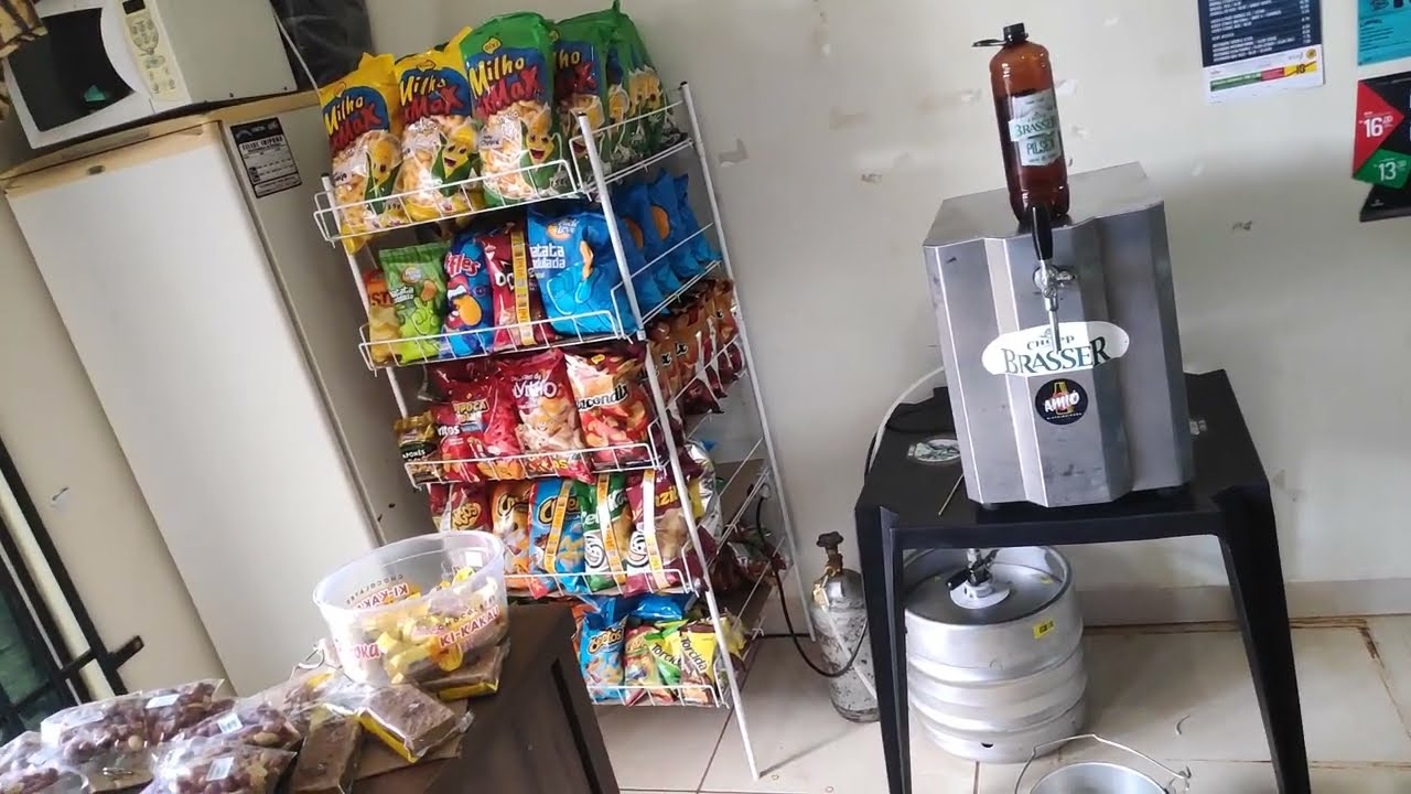 COLOQUEI MÁQUINA DE CHOPP NA DISTRIBUIDORA DE BEBIDAS.. COMPENSA? VEJA!!