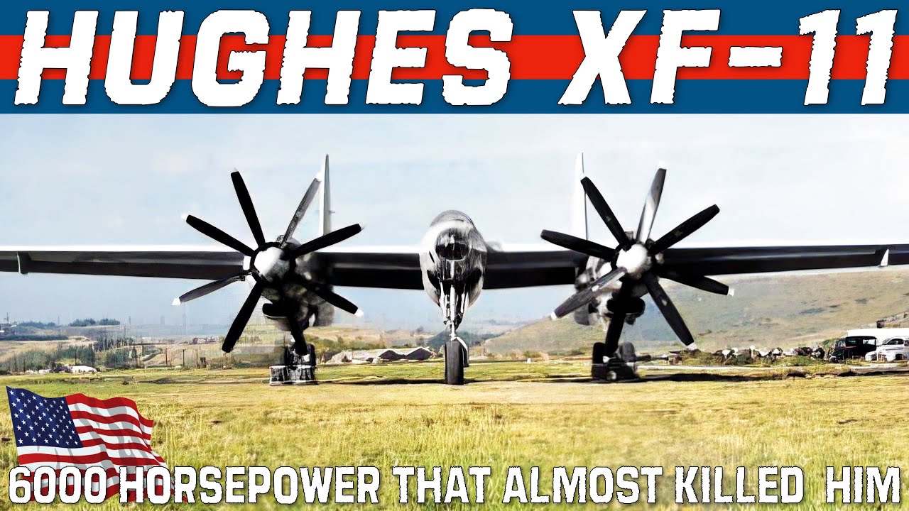 A 6,000 Horsepower Aircraft That Nearly Killed Howard Hughes - The XF-11 and The D-2