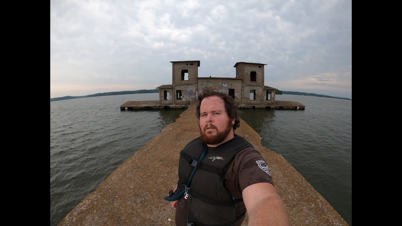 The ABANDONED Old Danville Grain Elevator - Flooded Building STILL STANDING!