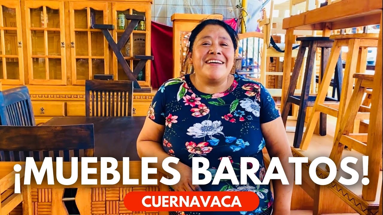 MERCADO DE MUEBLES de Ocotepec 😲 ¡Precios de Fábrica! | Cuernavaca, México.