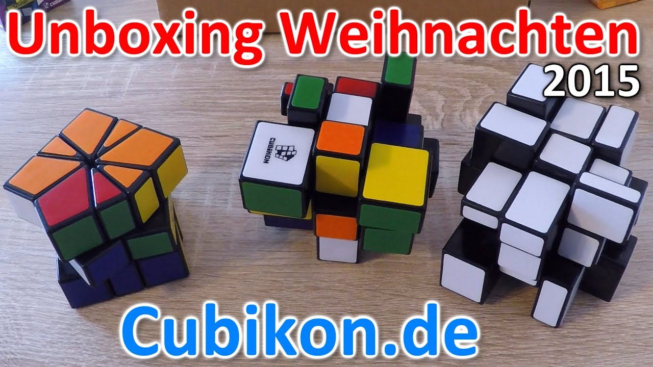 Unboxing Weihnachten 2015 | Cubikon.de | BoaToX