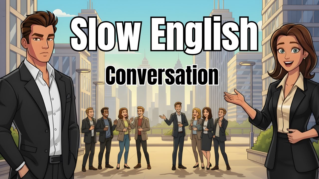 Why English Makes Me Panic Before I Speak | Slow English Conversation for English Speaking Practice