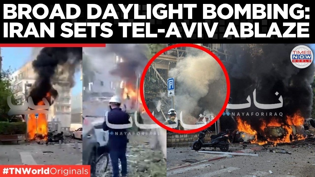 IRAN STRIKES TEL AVIV: Daylight Missile Blitz Shocks Israel, Trump Peace Claim Fails