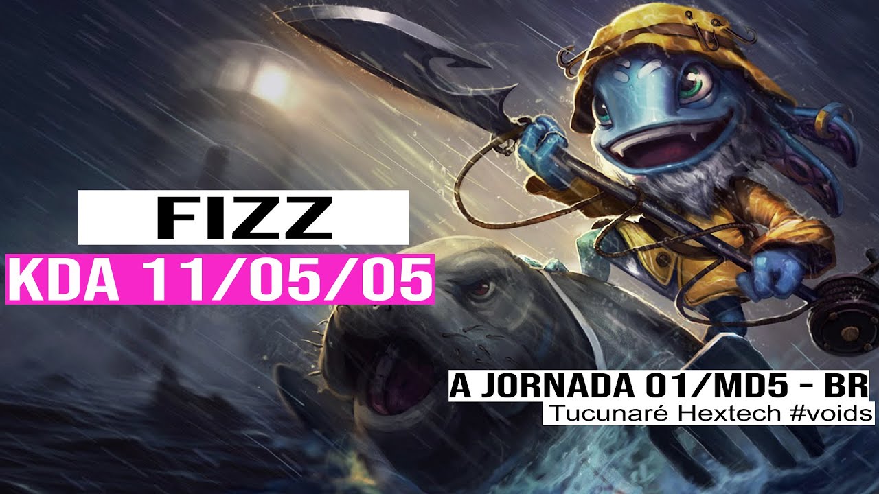 Fizz vs Vex Mid | Rank MD5 | BR Patch 14.15 -  League of Legends do Zero 1 #S1401