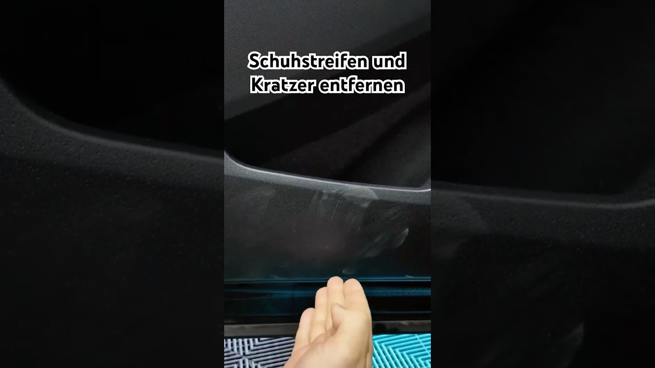 👟 So einfach entfernst du Schuhstriemen & Kratzer im Innenraum! 🚘 | Kein Fake Reiniger Video!