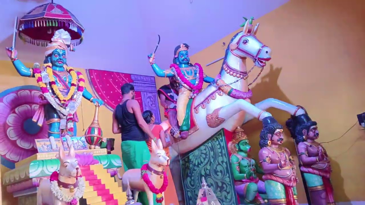 குதிரை மேல் அமர்து கருப்பசாமி அருள்வாக்கு சூலங்குறிச்சி (6384946921#tamil #karupanasammy #news #bre