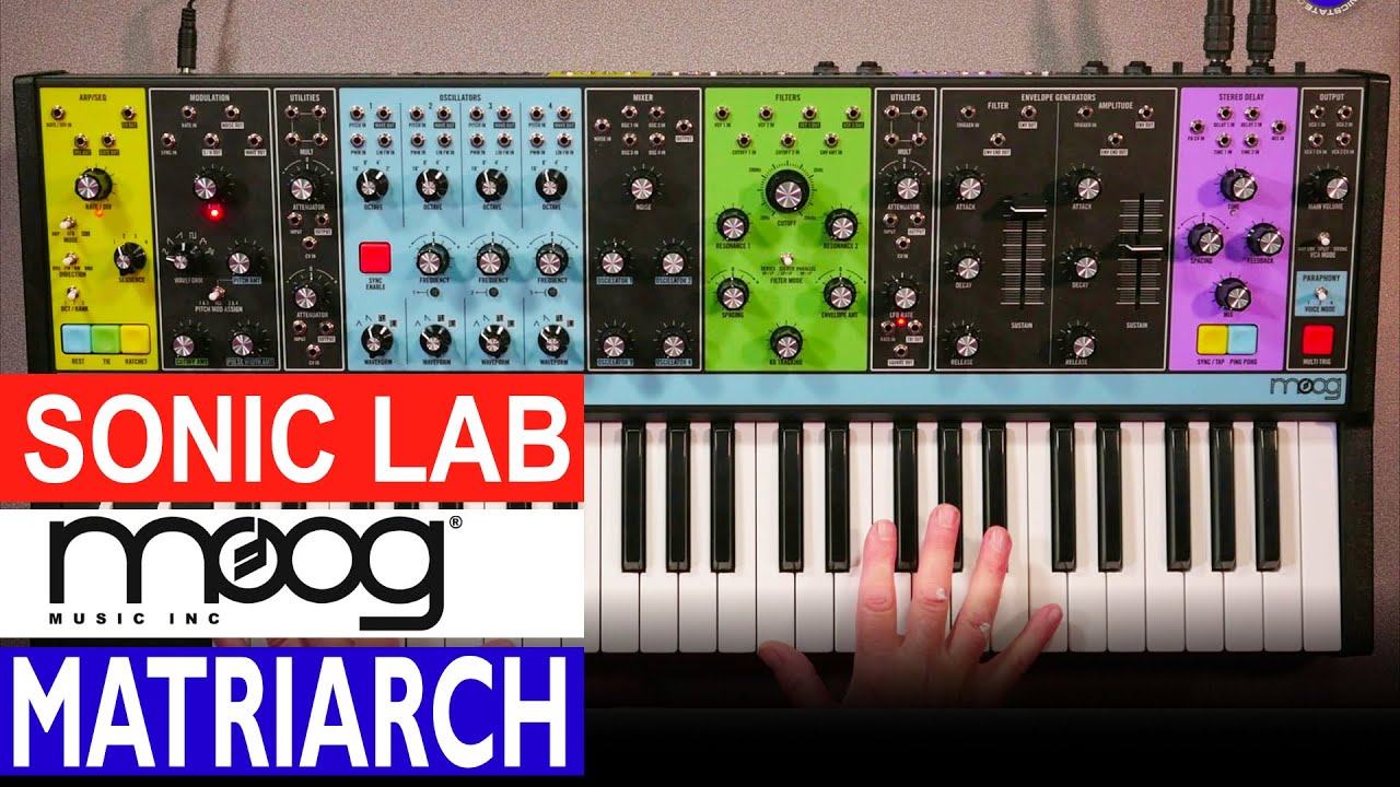 Moog Matriarch — обзор SonicLAB