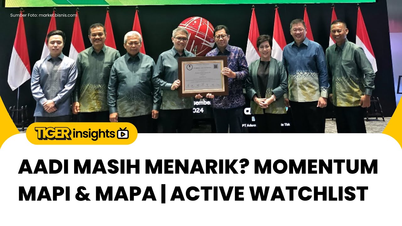 LIVE! Apa yang Harus Diamati dari AADI? Momen MAPI & MAPA | Update Active Watchlist | TIGER INSIGHTS