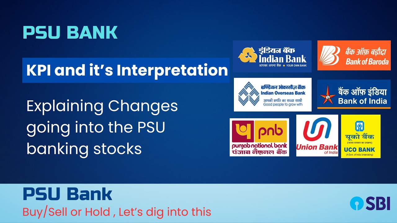 PSU Bank Sector Analysis 2026 | Key KPIs Explained (NIM, NPA, Credit Growth) |
