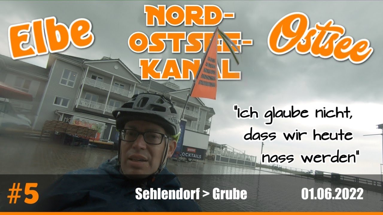 Radreise Elbe - Nord-Ostsee-Kanal - Ostsee: Etappe 5 - Sehlendorf - Grube