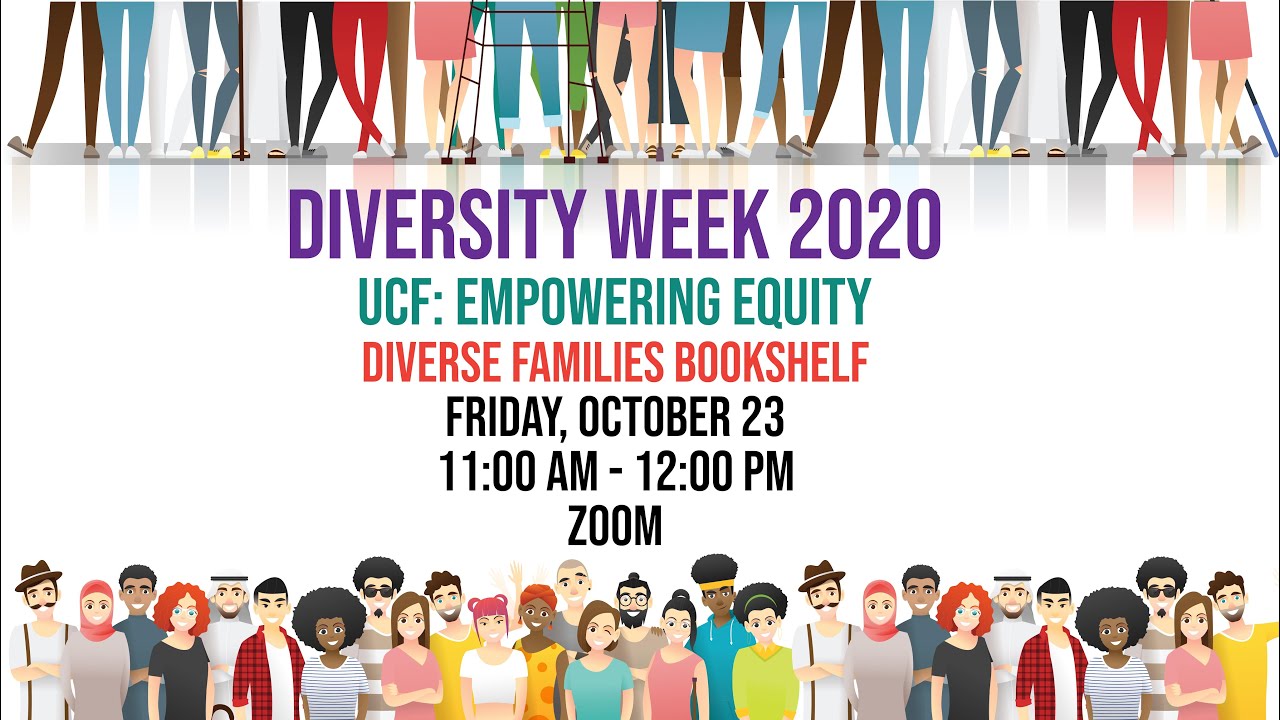 Diverse Families Bookshelf - UCF Diversity Week 2020