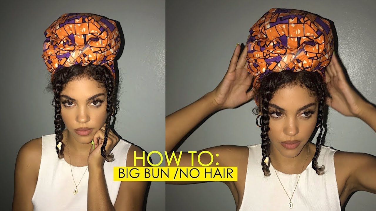 HOW TO STYLE HEAD WRAPS SCARVES FOR SHORT CURLY HAIR