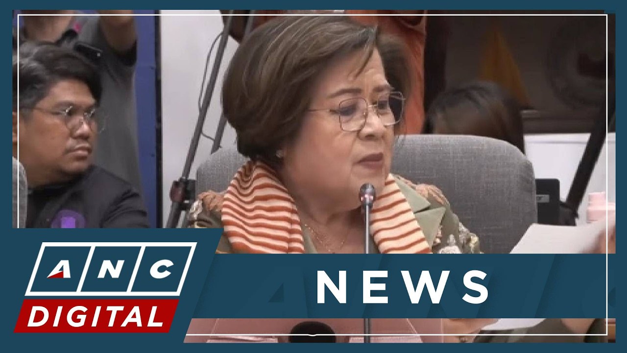 De Lima: Sometime in November 2025, I received handwritten letter from Madriaga | ANC