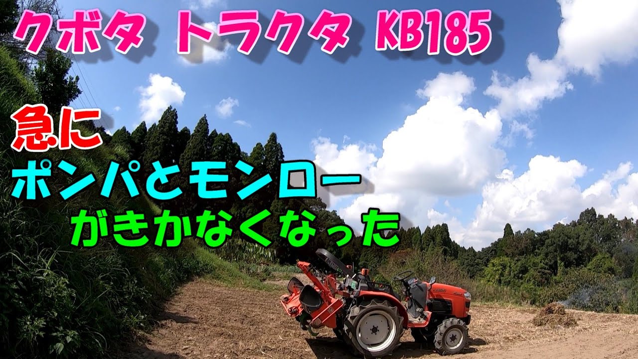 ポンパとモンローきかなくなりました。。。冬野菜の準備をしてたのに間に合わないよ...モンロー（水平制御）だけでも直したい!!!
