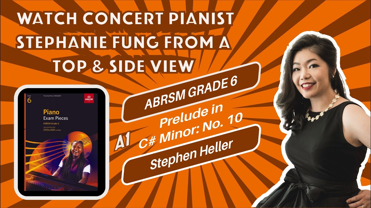 ABRSM Grade 6 A1 2023-24 ♬ Prelude in C# Minor - Stephen Heller